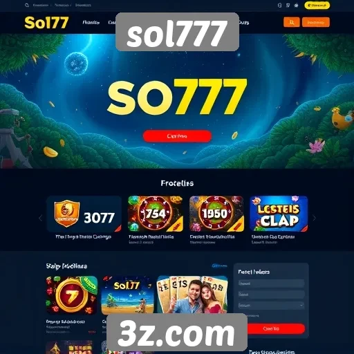sol777 : Interface do usuário do site sol777 e sua usabilidade